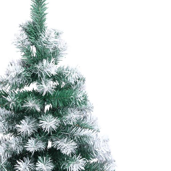 🎅Christmas 🔥7FT White PVC Christmas Tree with 870 Branches