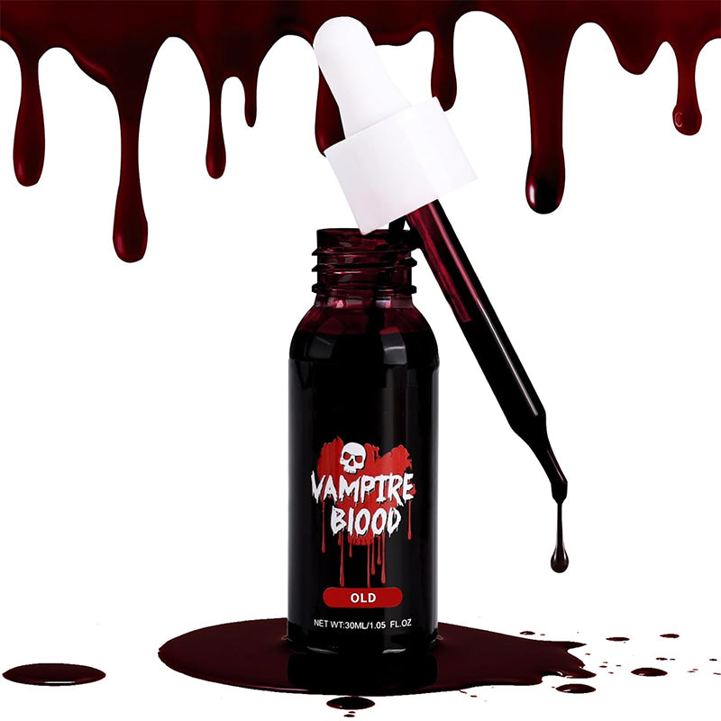 Fright Night Face Paint: Realistic Fake Blood for Spooktacular Looks