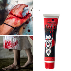 Fright Night Face Paint: Realistic Fake Blood for Spooktacular Looks