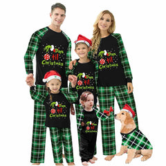 Family Christmas Pjs Matching Sets Christmas Pajamas for Family Christmas Elf Pjs Holiday Xmas Jammies Set