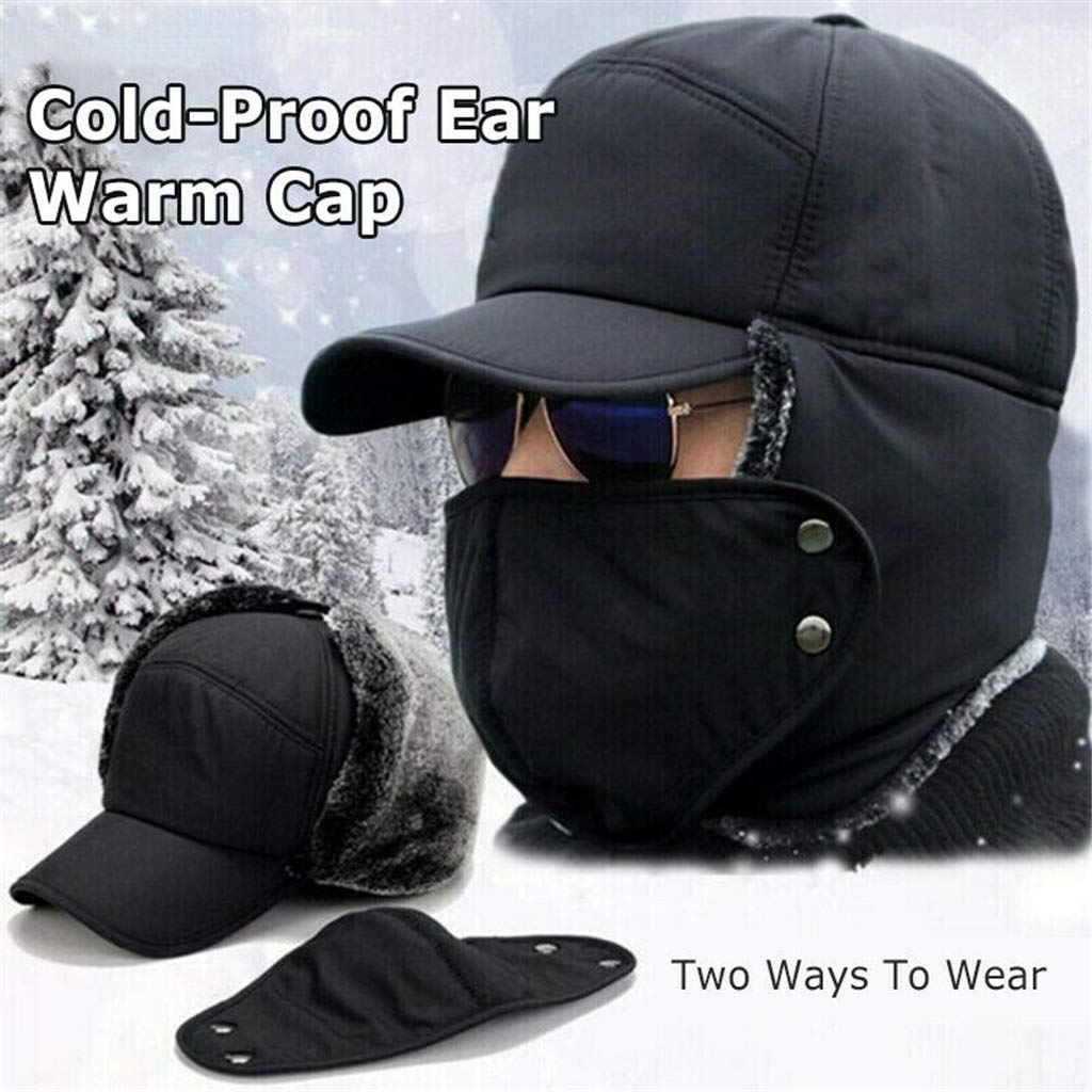 Outdoor Cycling Cold-Proof Ear Warm Cap Thickened Ear Winter Warmer Hat