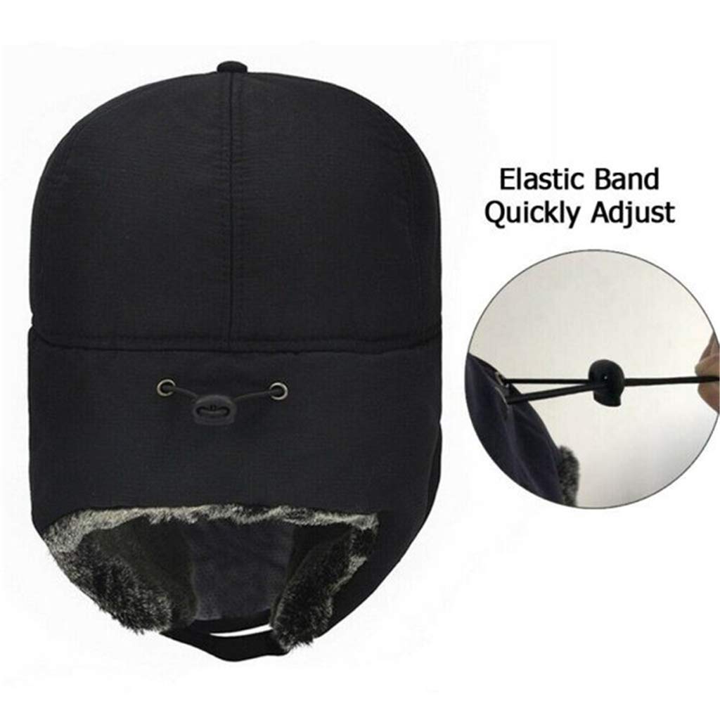 Outdoor Cycling Cold-Proof Ear Warm Cap Thickened Ear Winter Warmer Hat