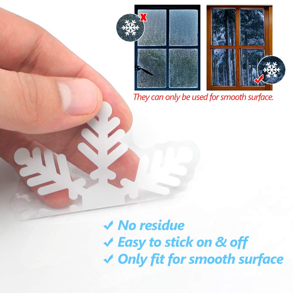 ❄️ Christmas Pre-sale🎄- Christmas Snowflake Window Decals ❄️