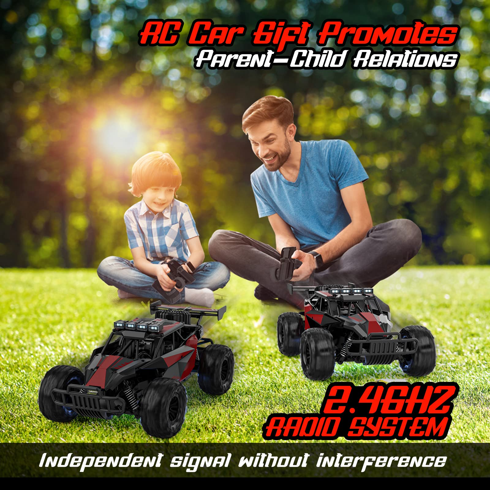 🎄Christmas Promotion - 50% OFF - 🎄 Remote Control Car, 1:12 Monster RC Truck